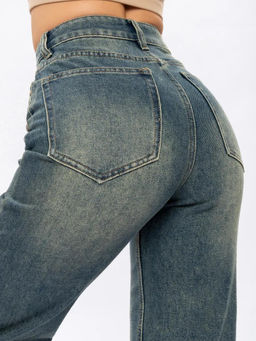 Джинсы трубы - No name фото 3