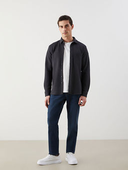 Regular Fit Uzun Kollu Erkek G?mlek