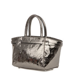 A-06190 бронзовый, Женская кожаная сумка, Barcelo Biagi