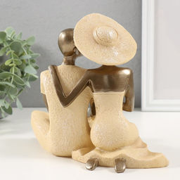 Фигурка полистоун Стильная пара, 21?13?18 см