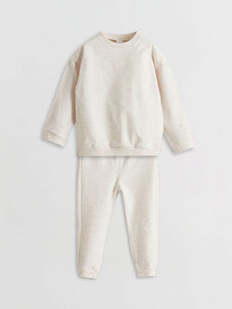 Bisiklet Yaka Basic Erkek Bebek Pijama Tak?m