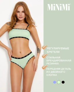 122MS Топ на тонких бретелях MiNiMi