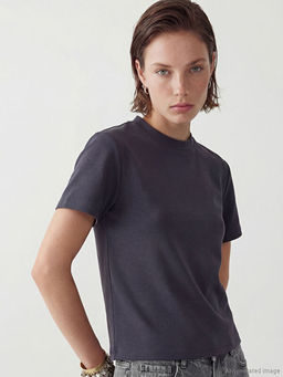 Bisiklet Yaka Kad?n Ti??rt