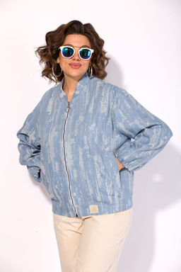 Костюм Liliana 1517-1507 джинсовый+экрю