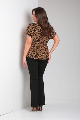 Блуза Modema 768-1 анималистический принт  фото 2