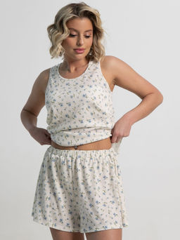 Костюм домашний с шортами Мила - Lt collection фото 2