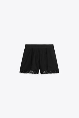 ZW COLLECTION CROCHET BERMUDA SHORTS - Zara фото 8