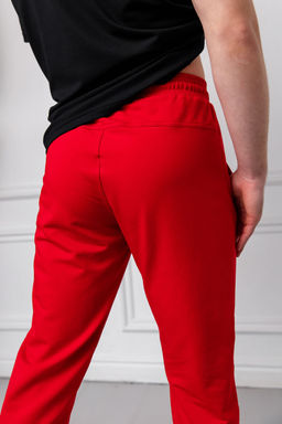 Спортивные брюки Футер 2-х ниточный, 75% хлопок, 20%  полиэстер, 5%  лайкра