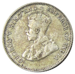 10 центов 1927 года Стрейтс Сетлментс