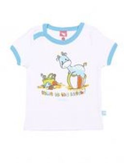 CRB wear/CSB 61329 Футболка для мальчика, белый/Ex.Cherubino