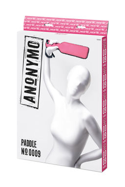 Шлепалка Anonymo #0009, полиэстер, красная, 37 см - Toyfa фото 7