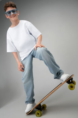 Детская футболка оверсайз Happyfox