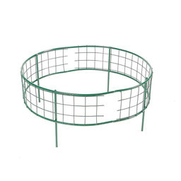 Клумба оцинкованная, 37×70×70 см, зелёная, «Решётка»