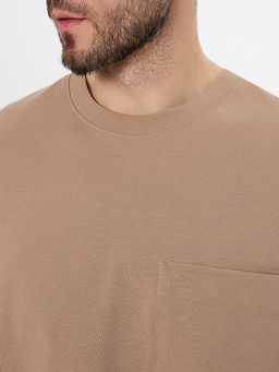 Лонгслив мужской бежевый - Mark formelle фото 4