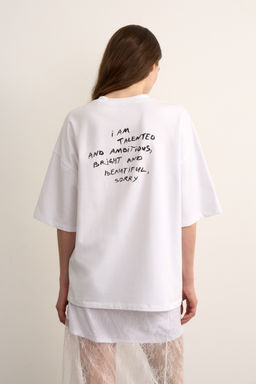 Футболка с принтом Talented and ambitious - Mollis фото 4