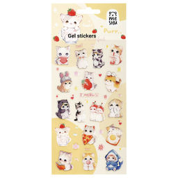 Наклейки гелевые "Perrrfect" (MS_66393, MESHU) 10*23см