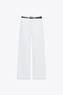 JEANS Z1975 STRAIGHT HIGH-WAIST FULL LENGTH - Zara фото 6