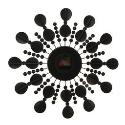 Часы настенные интерьерные «Рассвет», серия: Ажур, бесшумные, плавный ход, 48×48 см, циферблат d=15 см, от батарейки 1хАА