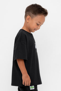 КР 302741-1/черный к562 фуфайка (футболка) для мал - Crockid фото 4