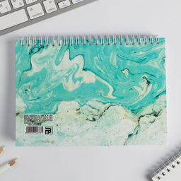 Скетчбук в твердой обложке на гребне Скетчбук счастья А5, 80 л, 100 г/м - Artfox фото 3