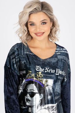 Джемпер М5-4653/1 - Wisell фото 9