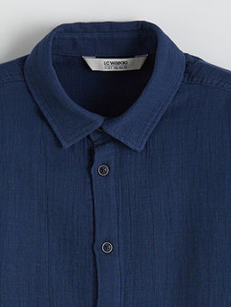 Uzun Kollu Erkek ?ocuk M?slin G?mlek