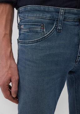 James Pro Sport Puslu Ac?k Mavi Jean Pantolon  фото 6