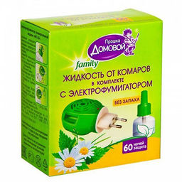 Набор Buro фумигатор с жидкостью от комаров 40 мл 60 ночей
