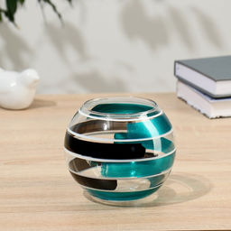 Ваза «Колеус», 800 мл, h=11 см, d=8 см, стекло