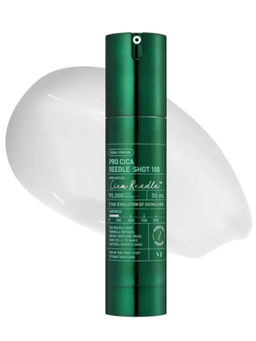 VT Cosmetics Бустер-сыворотка для чувствительной кожи для лица с микроиглами и экстрактом центеллы / Pro Cica Reedle Shot 100, 50 мл