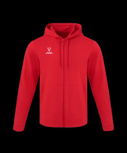 Худи на молнии JOGEL ESSENTIAL Cotton FZ Hoodie, красный, детский  фото 2