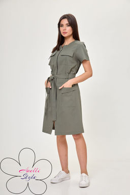 Платье ANELLI 1272 хвоя