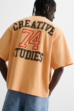 CONTRAST PRINT T-SHIRT - Zara фото 6