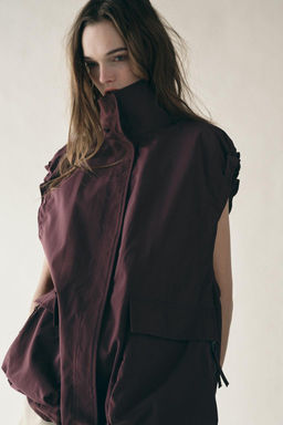 ZW COLLECTION OVERSIZE WAISTCOAT - Zara фото 2