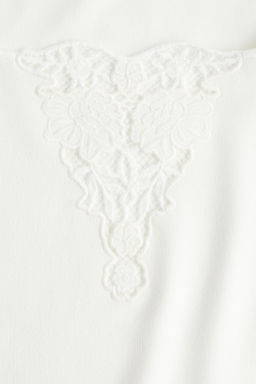 Top con detalle en bordado ingl?s - H&m фото 3