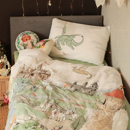 Постельное бельё 1.5-спальное «Этель» Dragon kingdom, бязь