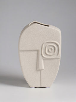 Ваза «Ачиль», 20.5×13 см, керамика, белая