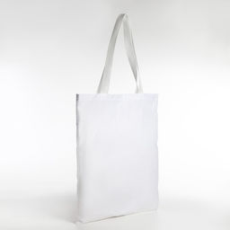 Сумка шопер, 35х0.5х40 см, текстиль, без подклада, белая - Nazamok фото 3