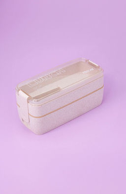 Ланчбокс "Convenient", white, 2 яруса (750 мл)