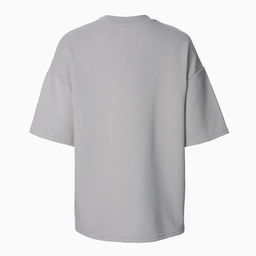 Футболка с нашивкой женская MIST Base, светло-серая, размер 50