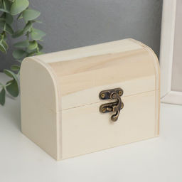 Шкатулка для росписи дерево «Сундучки», 2 шт., для творчества, декора