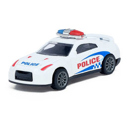 Машина металлическая Полиция, масштаб 1:50, инерция, МИКС - Автоград фото 6