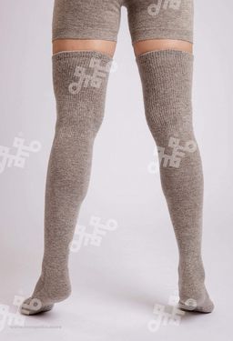 +Чулки из 100% монгольской шерсти (арт. 01129)