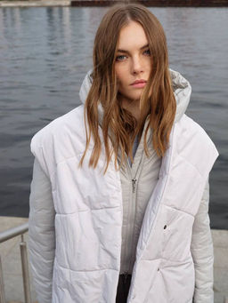 Пальто женское арт. 311W, жемчуг - Ultramarine фото 2