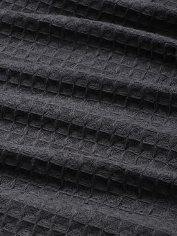 Плед вафельный «Этель» 150×240 см, хлопок 100%, серый