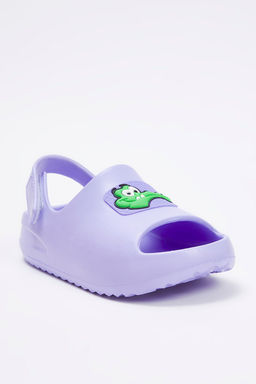 Trendyol Shoes Lila Timsah Detayl? Hafif Taban C?rt Bantl? Unisex Cocuk Kids Sandalet TAKSS25SD00039 - Trendyolmilla фото 2