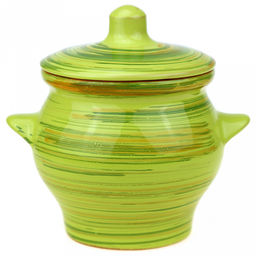 Горшок для жаркого керамический "№6" 0,65л, д12см "Витаминка", h12см (Россия)