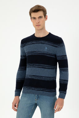 Мужской темно-синий свитер Неожиданная скидка в корзине - U.s. polo assn фото 8