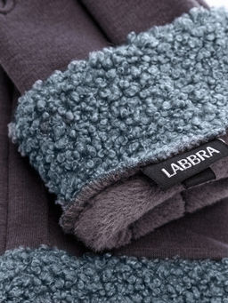 Перчатки жен Labbra LB-PH-71 denim blue  фото 4