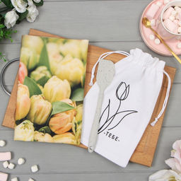 Набор подарочный 8 Марта: полотенце 40?73 см, лопатка